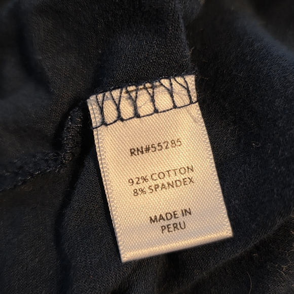 Express Blue Floral Graphic Women's Tee - Picture 5 of 5